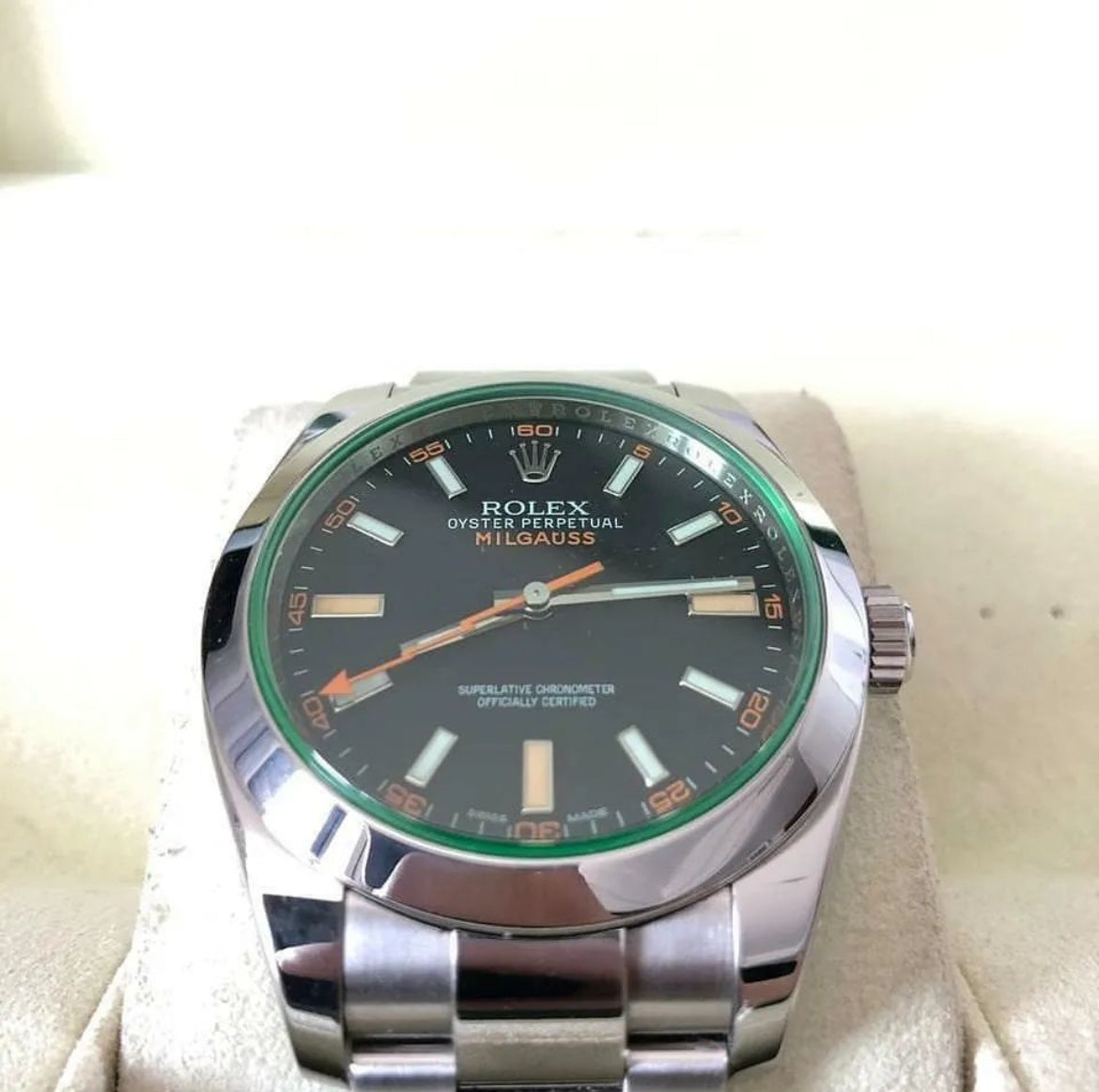 ROLEX MILGAUSS BLACK DIAL